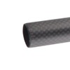 Bicycle Riser Handlebar Matt Black 3K Carbon Fiber Integrated Light