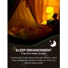 Eastiya Amber Sleep Light Bulbs: 3W Amber Warm Light Bulb