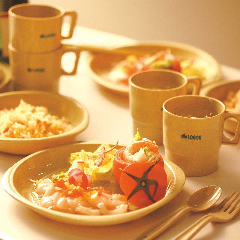 (Logos) Dinner Set with Chopsticks for 4 People 81285003
