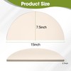 Half-Moon Ceramic Heat Deflector Plates for Kamado Joe Classic I,