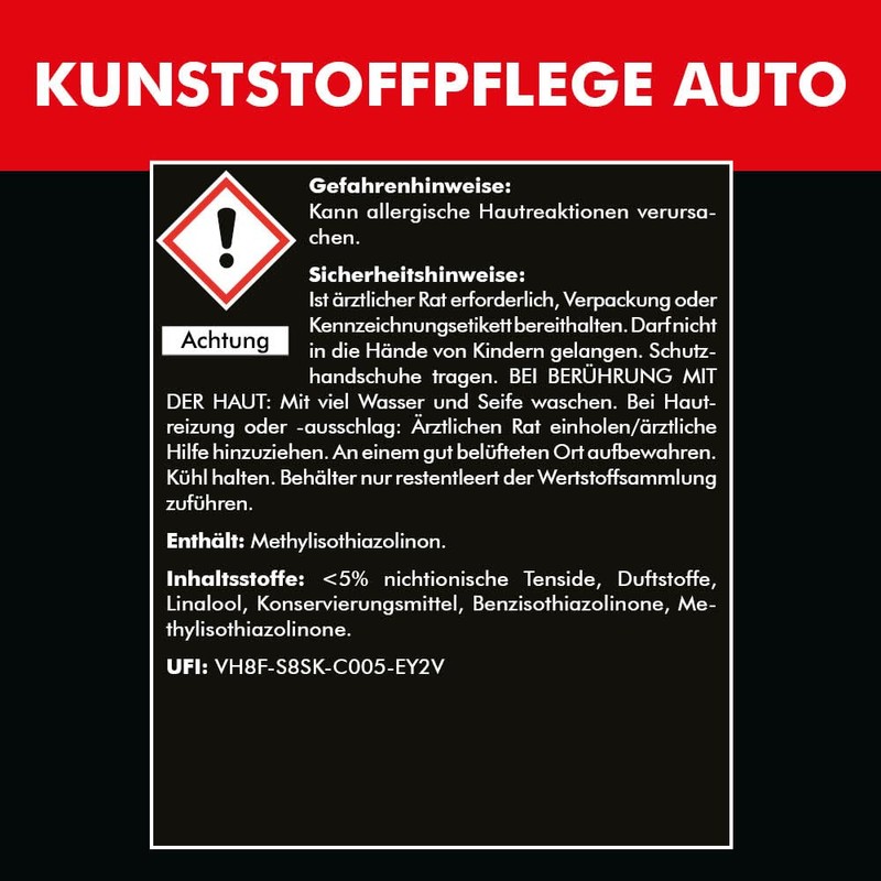 Brestol Plastic Care Car 2 x 250 ml - Interior