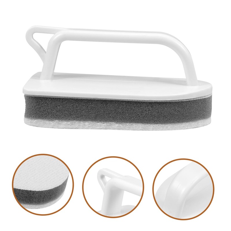 Baluue Convenient Sponge Handle Soft Sponge for Cleaning Tile Ceramic