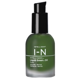 Intelligent Nutrients Liquid Green Oil, Facial Moisturizing Oil for Radiant Skin, Organic Lightweight Hydrating Treatment, Vegan, 1 Oz