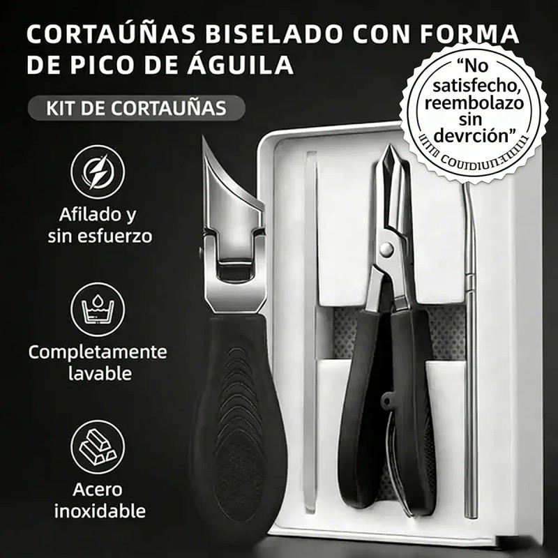 Cortauñas Biselados Con Forma De Pico De Águila, Cortaúñas