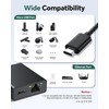 ZEXMTE Ethernet Adapter for Fire TV Stick, Micro USB to