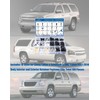 OAUTOO 180pcs fits Chevy Tahoe & Suburban GMC Yukon 2007-2014