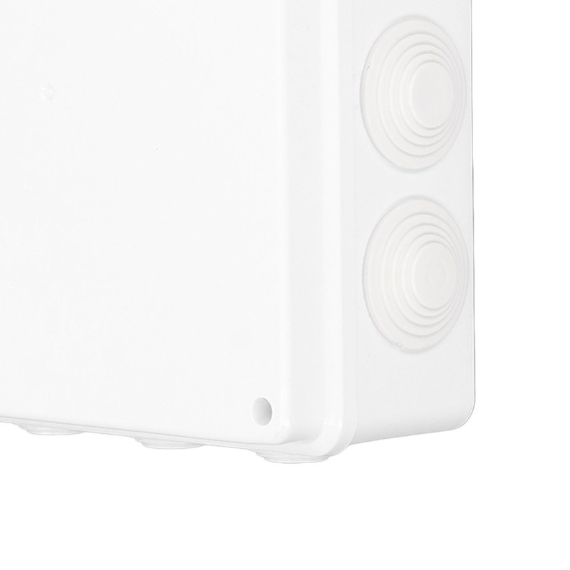 Electrical Junction Box 200x200x80mm IP65 Weatherproof Pre Drilled Electrical Enclosure