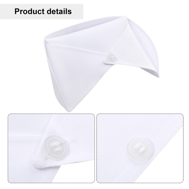 Haysandy Nurse Costume Set - 10 White Nurse Caps with