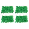 Packaged Tissue Grass Mats Party Decoration Pack of 4