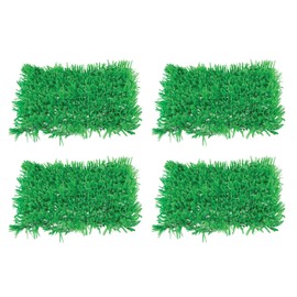 Packaged Tissue Grass Mats Party Decoration Pack of 4