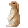 MOJO – Rabbit Sitting Figurine | Hand-Painted Toy Figure |