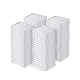 Bates- Paint Tray Liner, 9 Inch, 80 pcs, White Paint Pans Trays, Plastic Paint Tray, Disposable Paint Tray, Paint Roller Tray, Paint Trays for Painting Walls, Roller Tray Liners, Paint Pan Liners