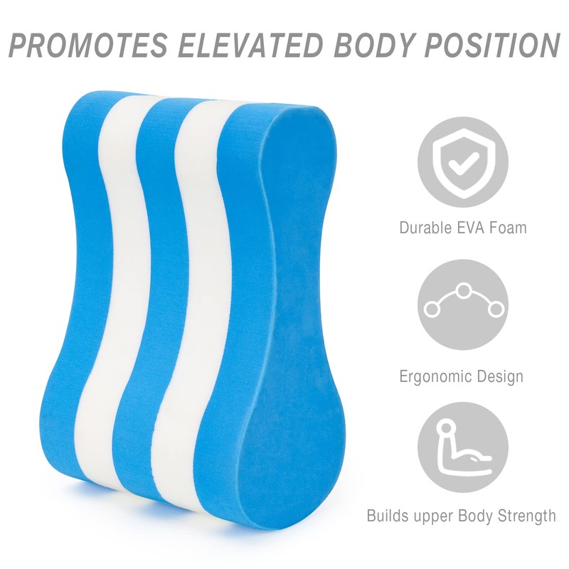 NEAGLORY Swimming Pull Float, Soft Swimming Float Kickboard, EVA 5-Layer