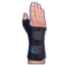 MedSpec Universal Ryno Lacer Wrist Brace Long - Left - Black