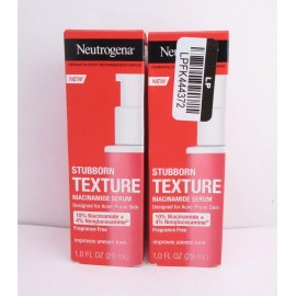 Neutrogena Stubborn Texture SERUM , 1 fl oz each, 2 pk - FREE SHIPPING!