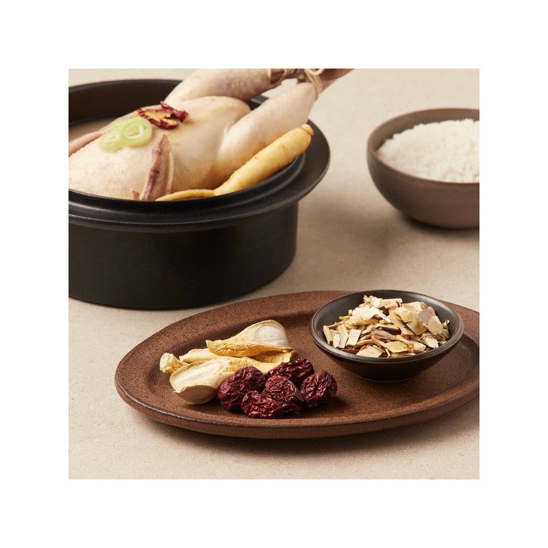 Easy ginseng samgyetang ingredients 65g / 간편 인삼 삼계탕재료 65g