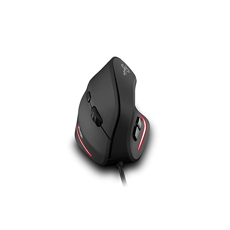 Vertical Mouse, Zelotes Ergonomic Mouse,3200DPI LED Optical USB Wired Mouse,6