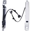 TAYATUO Front Left Driver Side Exterior Chrome Door Handle Compatible