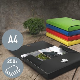 Leitz Recycle Storage Box, Pack of 5, for 250 A4 Sheets, Storage and Archiving Box, Premium Quality, 100% Recyclable, Environmentally Friendly, Recycle Series, Green, 46230055