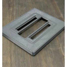 3d_motorworks LAND ROVER RANGE ROVER CLASSIC 1986-1994 GEAR LEVER SWITCH CONSOLE PANEL GRAY