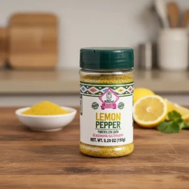 Sazonador Lemon Pepper En Polvo Sazón Natural 150g