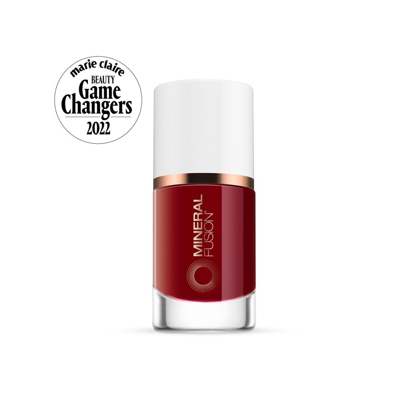 Mineral Fusion Nail Polish, Red, Head Over Heels Head Over