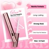 JIMIRE Cat Eye Lashes with Eyelash Glue Russian Strip D