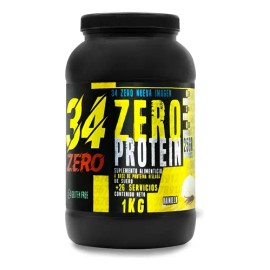 Suplemento en polvo 34 ZERO sabor vainilla x 1kg