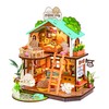Rolife DIY Miniature House Kit-Puppy's Cozy Villa