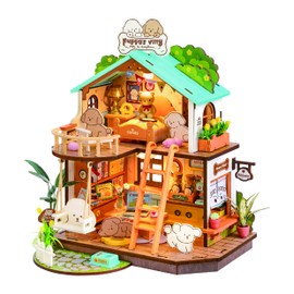 Rolife DIY Miniature House Kit-Puppy's Cozy Villa