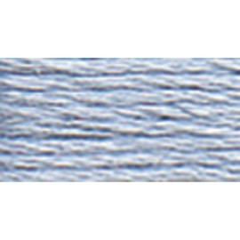 DMC 117-159 Mouline Stranded Cotton Six Strand Embroidery Floss Thread, Light Grey Blue, 8.7-Yard