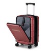 ZJMTOCYU Stylish Carry-On Luggage for Effortless Travel, Airline-Compliant 22-Inch Design