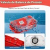 Yosoo Health Gear Estuche Protector Impermeable Antigolpes ABS, Rojo, 1