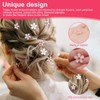 HUANR Small Flower Hair Clips, Pack of 20 Mini Hair