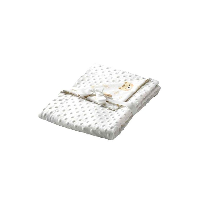 Mora - Baby Blanket Animals for Men - beige