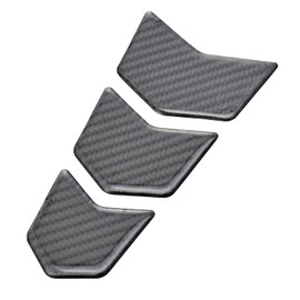 Daytona 96100 Motorcycle Anti-Scratch Seal Tank Pad 3 Piece Small Carbon Look