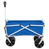 MACSPORTS Lightweight Collapsible Folding Outdoor All Terrain Beach Wagon -