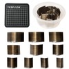 YKSPLUSK 10 Pieces Leather Corner Punch Set, Leather Corner Cutter
