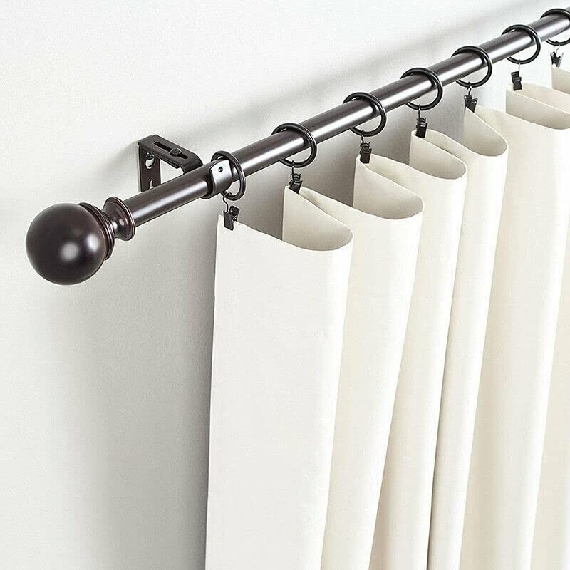 AIMALL 10pc Multipurpose Window Curtain Clothes Metal Clips Rings Hook