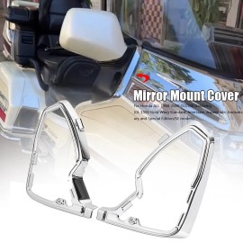 Unbranded Left & Right Mirror Mount Cover Base Trim Fit For Honda Goldwing 1500 GL1500SE
