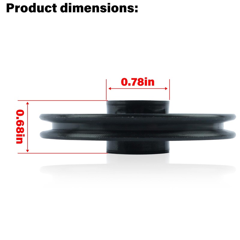Garage Door Opener Parts 144C56 Chain Cable Idler Pulley Replacement