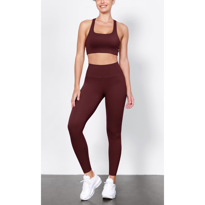 ODODOS ODLIFT Full Length Compression Leggings with Inner Pocket for