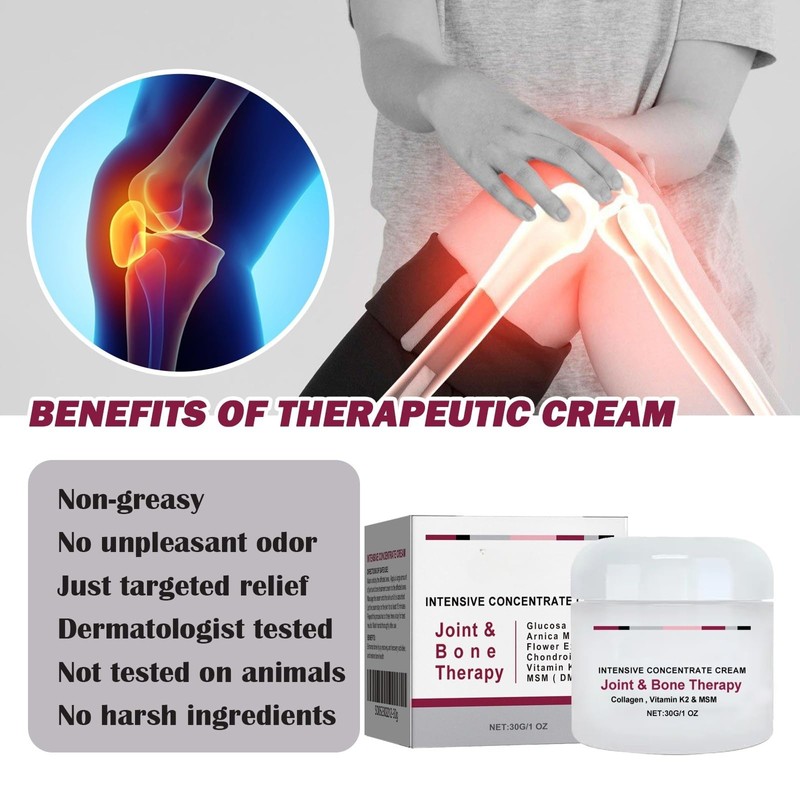 BTUYKCS BTUYKCS Joint & Bone Therapy Cream, Intensive Concentrate with