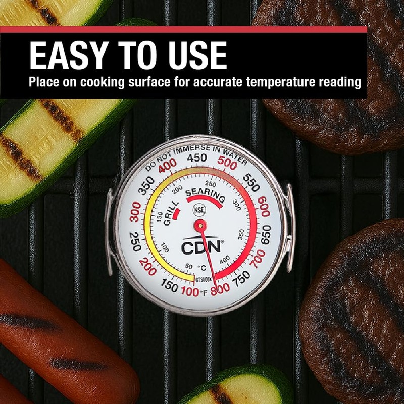 CDN Grill Surface Thermometer | NSF Certified | ProAccurate® |