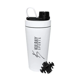 Kulbay Sports Steel | Cold Insulated 650ml Stainless Steel Protein Shaker Vacuum | Shaker Bottle | Scale 18oz (500ml) | Shaker Bottle with Ball
