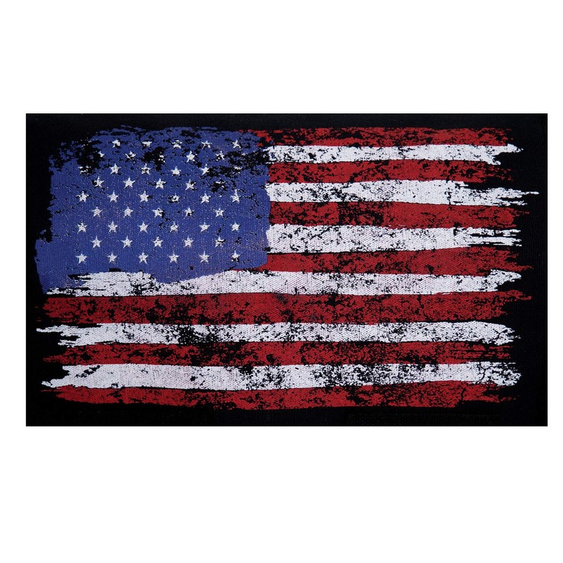 Rothco Distressed U.S. Flag Canvas Messenger Bag