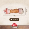 8in1 Triple Flavour Bone M - chewy dog bone with
