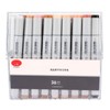 Marker Pen Double Head Skin Colors Transparent Set Painting Brush