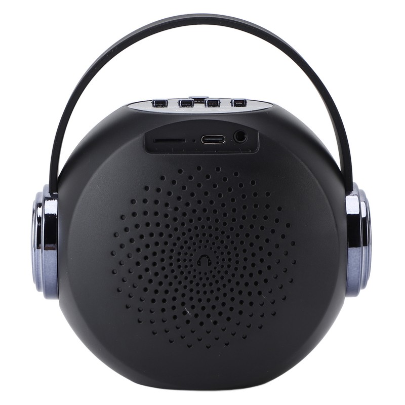 Bluetooth Mics Speaker Set with Colourful Light Effect Noise Reduction