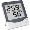 TFA Dostmann Digital Indoor Thermometer with Large Display, 30.5002, Measuring